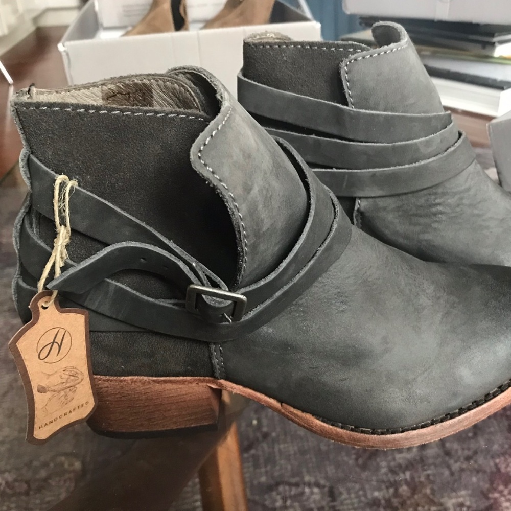 BRAND NEW H BY HUDSON HORRIGAN SMOKE BOOT SZ. 38